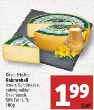 Marktkauf Käse Rebellen Rahmrebell Angebot