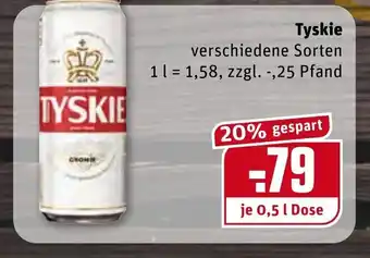 REWE Tyskie Angebot