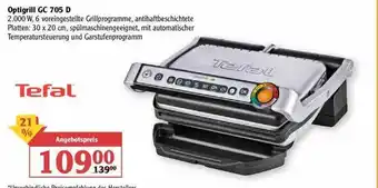 Globus Optigrill Gc 705 D Tefal Angebot