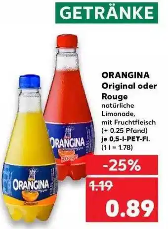 Kaufland Orangina Original Oder Rouge Angebot