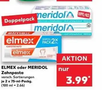 Kaufland Elmex Oder Meridol Zahnpasta Angebot