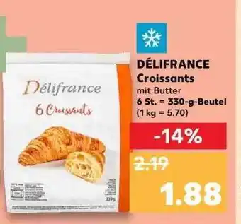 Kaufland Délifrance Croissants Angebot