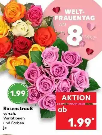 Kaufland Rosenstrauß Angebot