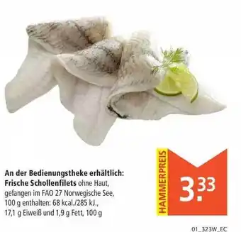 Marktkauf Frische Schollenfilets Angebot