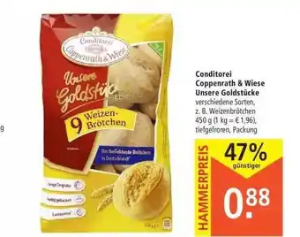 Marktkauf Conditorei Coppenrath & Wiese Unsere Goldstücke Angebot