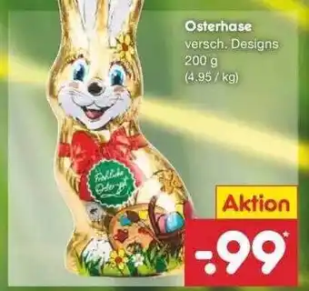 Netto Marken-Discount Osterhase Angebot