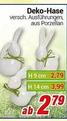 CENTERSHOP Deko Hase Angebot