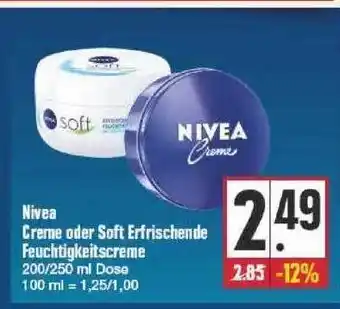 Edeka Nivea Creme Oder Soft Erfrischende Feuchtigkeitscreme Angebot