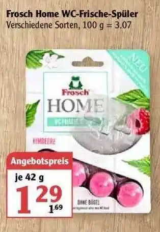 Globus Frosch Home Wc-frische-spüler Angebot