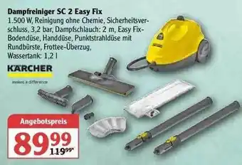 Globus Dampfreiniger Sc 2 Easy Fix Kärcher Angebot