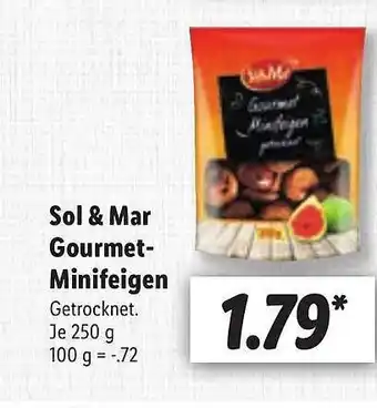 Lidl Sol & Mar Gourmet-minifeigen Angebot