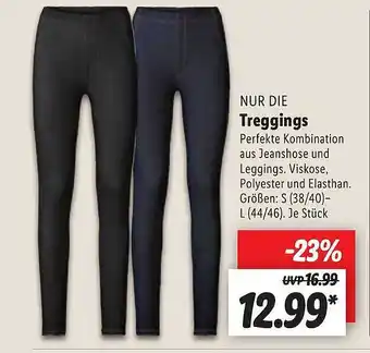 Lidl Nur Die Treggings Angebot