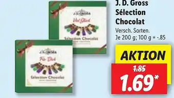 Lidl J.d. Gross Sélection Chocolat Angebot