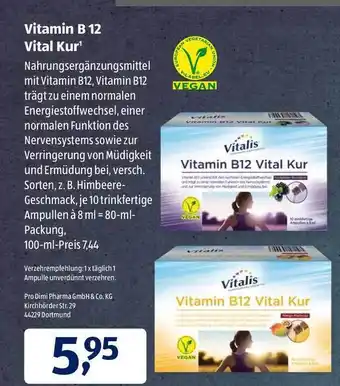 Aldi Süd Vitamin B12 Vital Kur Angebot