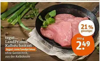 tegut Tegut... Landprimus Kalbsschnitzel Angebot