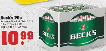 trinkgut Becks Pils Angebot