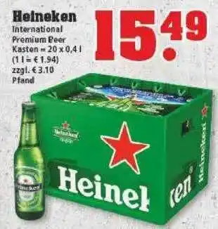 trinkgut Heineken Premium Beer Angebot