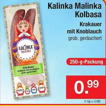 Zimmermann Kalinka Malinka Kolbasa Krakauer Mit Knoblauch Angebot