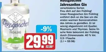 dodenhof Rossfgoschen Jahreszeiten Gin Angebot