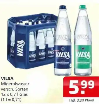 Getränkehaus Vilsa Mineralwasser Angebot