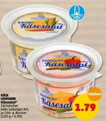 PENNY Käse Lehmann Käsesalat 200g Becher Angebot