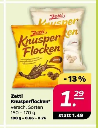 NETTO Zetti Knusperflocken 150 - 170 g Angebot