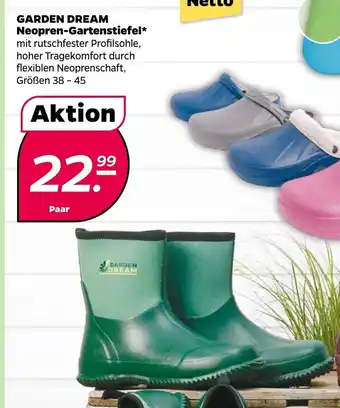 NETTO Garden dream Neopren-Gartenstiefel Angebot