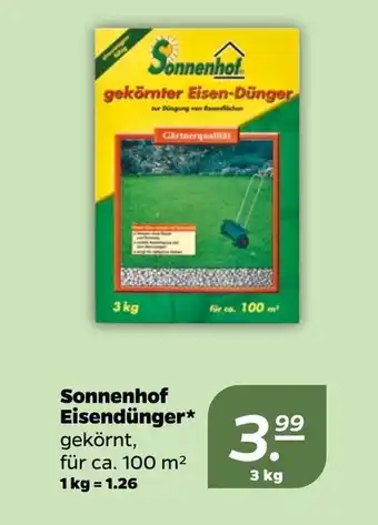 NETTO Sonnenhof Eisendunger 3 kg Angebot