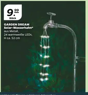 NETTO Garden dream Solar-Wasserhahn 52 cm Angebot