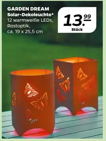 NETTO Garden dream Solar-Dekoleuchte 19 x 25,5 cm Angebot