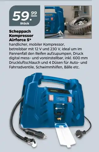 NETTO Scheppach Kompressor Airforce 5 Angebot