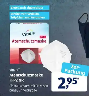 Aldi Süd Atemschutzmaske FFP2 NR Angebot