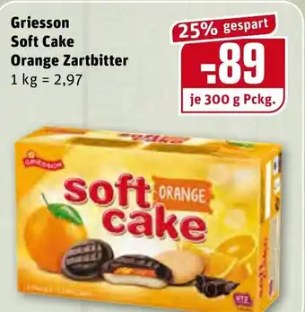 REWE Griesson Soft Cake Orange Zartbitter Angebot