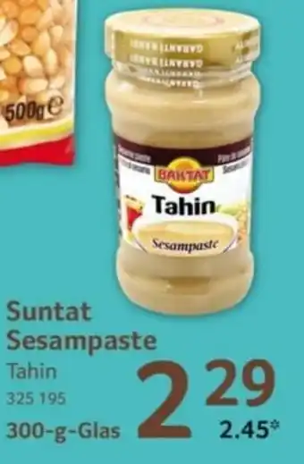 Selgros Suntat Sesampaste 300g Glas Angebot