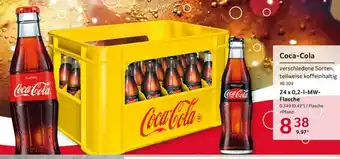 Selgros Coca Cola 24x0,2L MW-Flasche Angebot