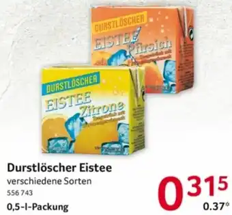 Selgros Durstlöscher Eistee 0,5L Packung Angebot