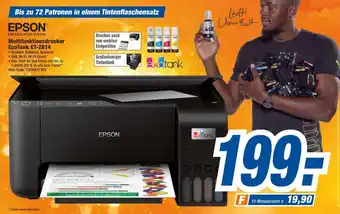 expert Octomedia EPSON Multifunktionsdrucker EcoTank ET-2814 Angebot