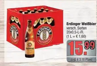 alldrink Erdinger Weißbier Angebot