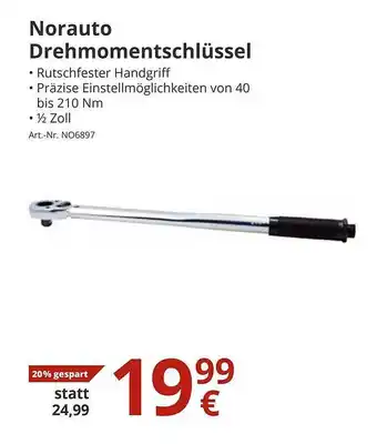 A.T.U. Norauto Drehmomentschlüssel Angebot