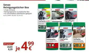 A.T.U. Sonax Reinigungstücher Box Angebot