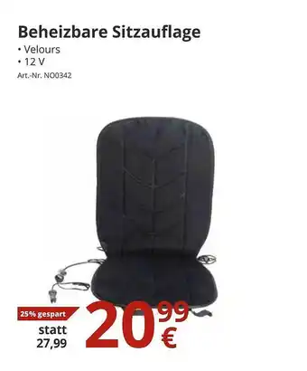 A.T.U. Beheizbare Sitzauflage Angebot