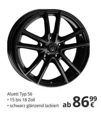 A.T.U. Aluett Typ 56 Angebot