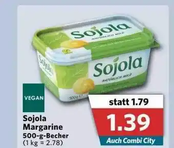 Combi Vegan Sojola Margarine Angebot