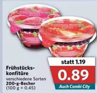 Combi Frühstückskonfitüre Angebot