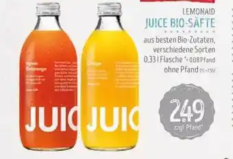 Edeka Struve Lemonaid Juice Bio-säfte Angebot