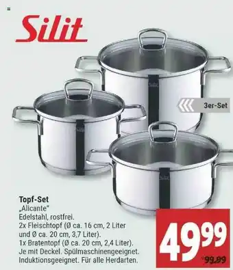 Marktkauf Silit Topf-set „alicante“ Angebot