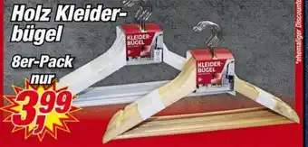 Posten Börse Holz Kleider Bügel Angebot