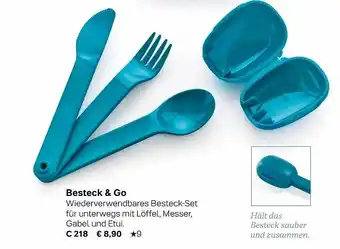 Tupperware Besteck & Go Angebot