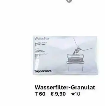 Tupperware Wasserfilter-granulat T 60 Angebot