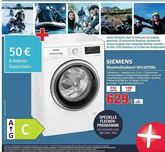 Electroplus Siemens Waschvollautomat Wu14uteko Angebot